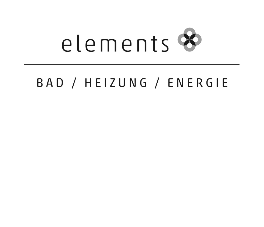 elements bad heizung energie Logo